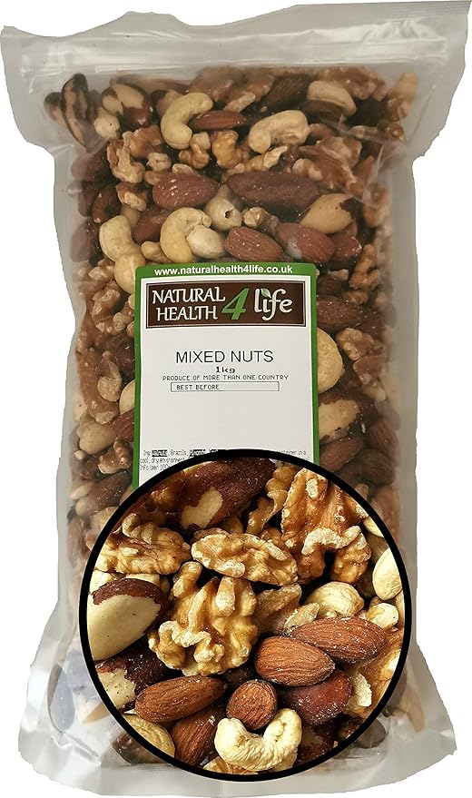 Mixed Whole Nuts 1kg in resealable Pouch Amazon.co.uk Grocery