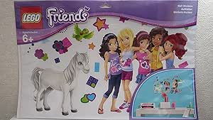 Amazon.com: LEGO Friends Wall Stickers 851417: Kitchen & Dining