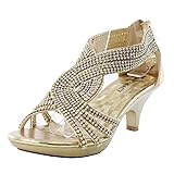 Delicacy Womens Angel-37 Strappy Rhinestone Dress