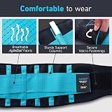 Clever Yellow Premium Back Support Belt Lumbar Brace L view 4