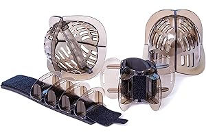 AquaLogix Total Body Pool Weights for Water Exercise Bundle, Polycarbonate Upper Body Bells & Padded Lower Body Fins, Aqua Therapy, Pool Exercise, Water Aerobics, Color Indicate Resistance Level