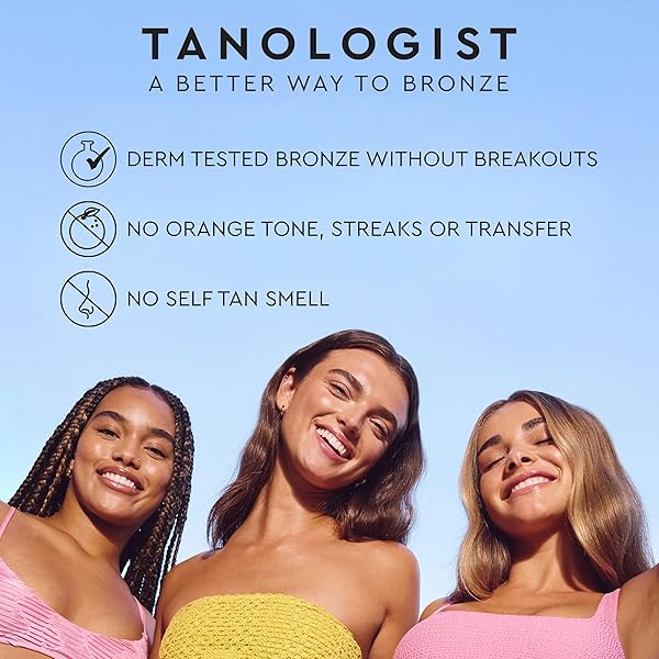 TANOLOGIST FIRMING DAILY GLOW BODY LOTION- MEDIUM/DARK, FAST-DEVELOPING, TRANSFER-PROOF GRADUAL SELF TANNER, SUMMER SCENT, NATURAL NOT ORANGE, LASTS 7 DAYS, VEGAN FORMULA, 8.45 FL OZ