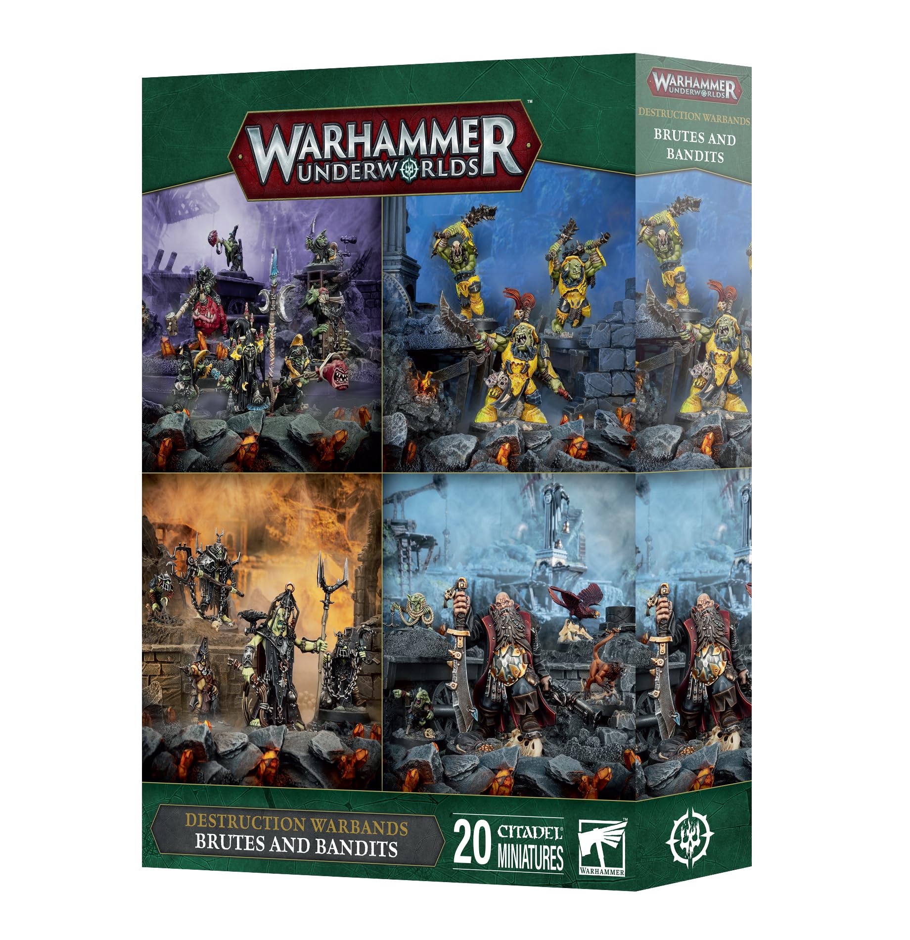 Games Workshop - Warhammer Underworlds: Brutes and Bandits (4 Warband Pack)