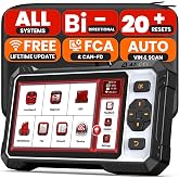 ANCEL FX6100 Bidirectional Scan Tool, All System, Lifetime Free Updates | 3000+ Active Test, OBD2 Scanner Diagnostic Tool with 20+ Resets, Oil/Brake/BMS/TPMS Reset, ABS Bleeding, FCA&amp;CANFD