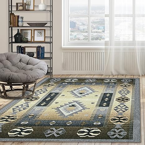 Affordable And Fashionable 2x3 Low Maintenance Superior Designer Digitally Printed Non Slip Motega Area Rug Area Rugs