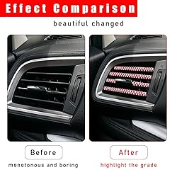 Kewucn 20 PCS Car Air Conditioner Vent Decorative