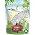 Food To Live Organic Fine Shredded Coconut - Non-GMO, Raw, Unsweetened, Unsulfured