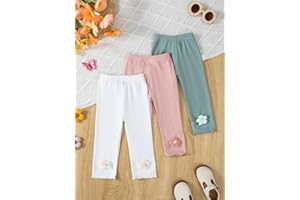 3 Pack Toddler Baby Girls Clothes Casual Pants