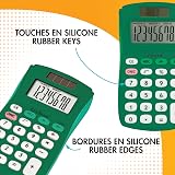 Lexibook FRUITIES Pocket Calculator 8 Digits Solar Battery Powered Green C208B view 4