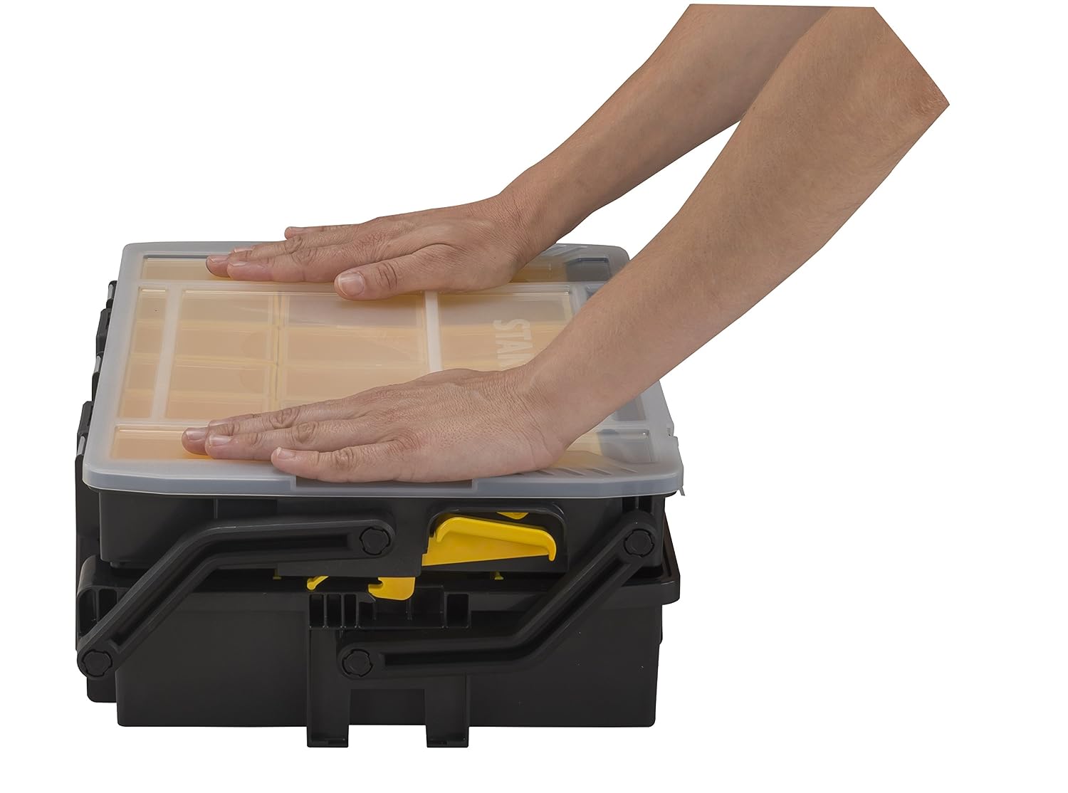 Stanley Tools STA175540 Multi-Level Organiser Sort Master - Yellow/Black, 1644 cubic centimeters - Image 4
