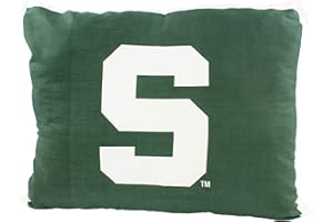 College Covers Throw Pillow, 28 in x 20 in, Michigan State Spartans