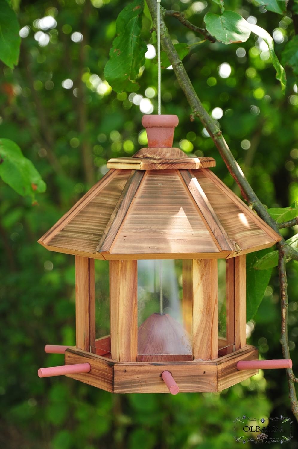 Weatherproof Bird House Natural Gefla New Forage Area Mottled