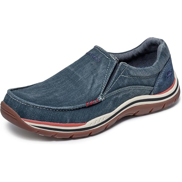 Skechers Size 7.5 EXPECTED AVILLO Blue New Loafers Skechers® Expected Avillo Relaxed Fit Men main image 2