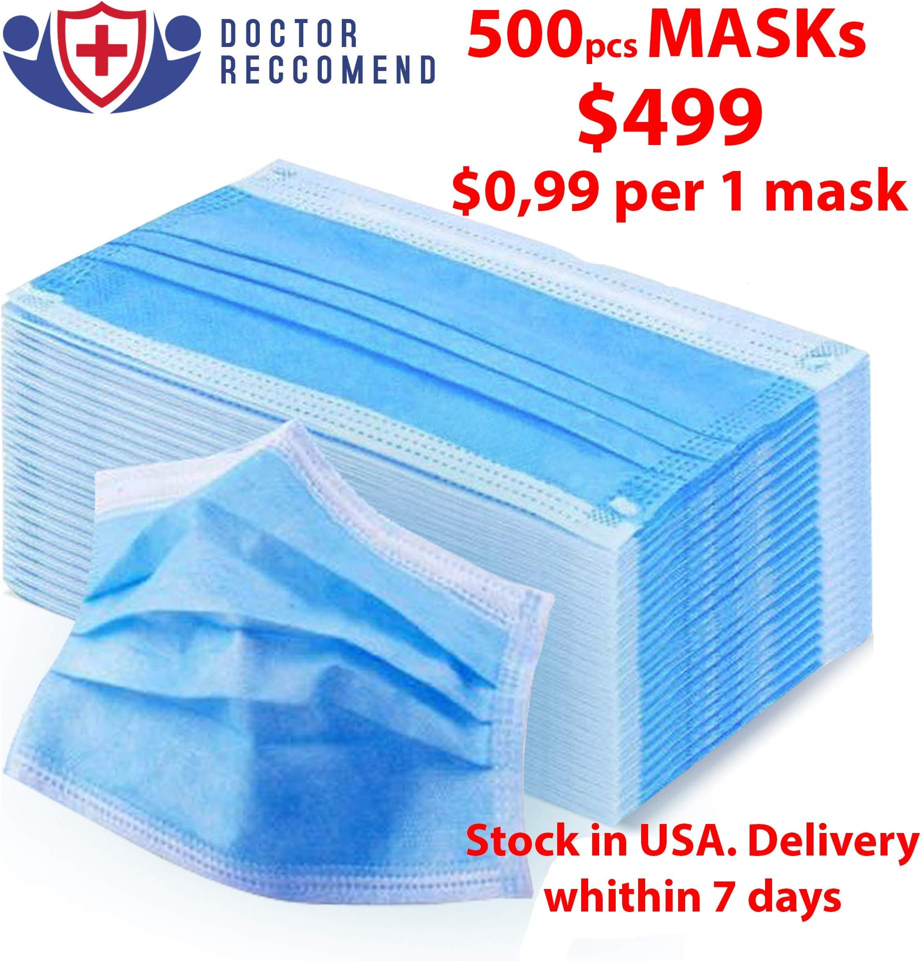 TopMask 500pack