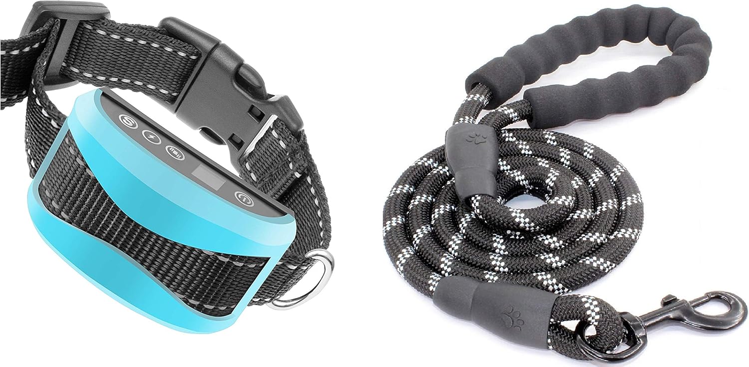 ANITECH Collier Antiaboiement Automatique pour Petit