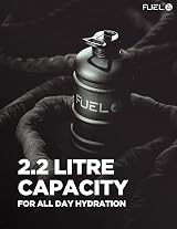 Fuel24 Jug 2.2 Litre Water Bottle Flex Material Leakproof Cap Options view 7