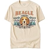 Dog Breed Tshirt for Men & Women - Wilderness Artwork - 100% Natural, Raw, Undyed, Heavyweight Cotton