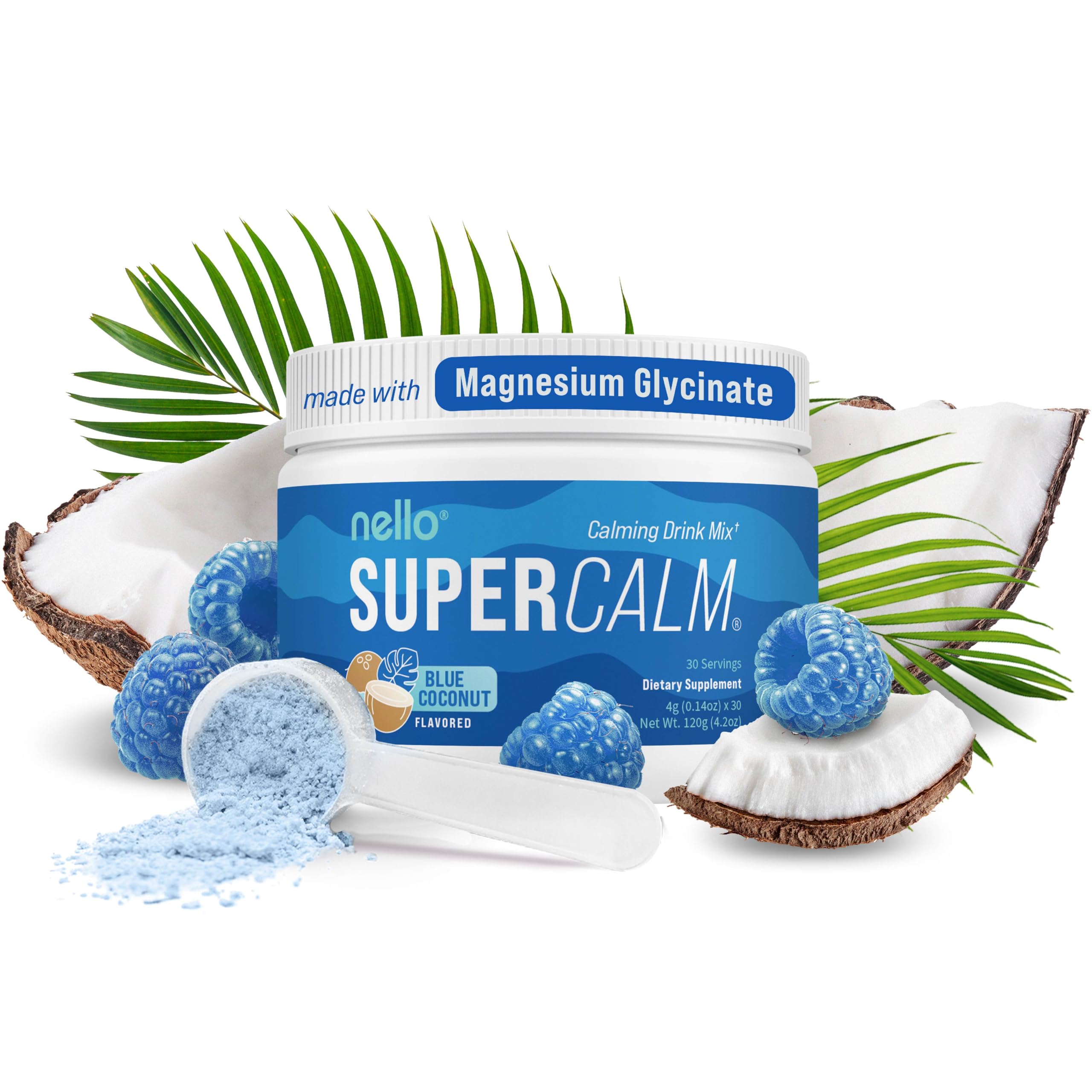 Supercalm Drink Mix (Blue Coconut)