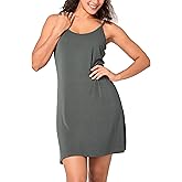 BAMBOO COOL Womens Chemise Sleepshirts with Adjustable Spaghetti Strap Homewear Soft Tank Nightgown