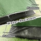 Forceatt 3 Person Camping Tent Double-Layer Roof UV Waterproof Windproof view 3