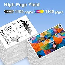 822XL Ink Cartridges Remanufactured Replacement for