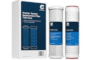 CLEARSOURCE Replacement Filter Twin Pack with 0.2 Micron Filtration