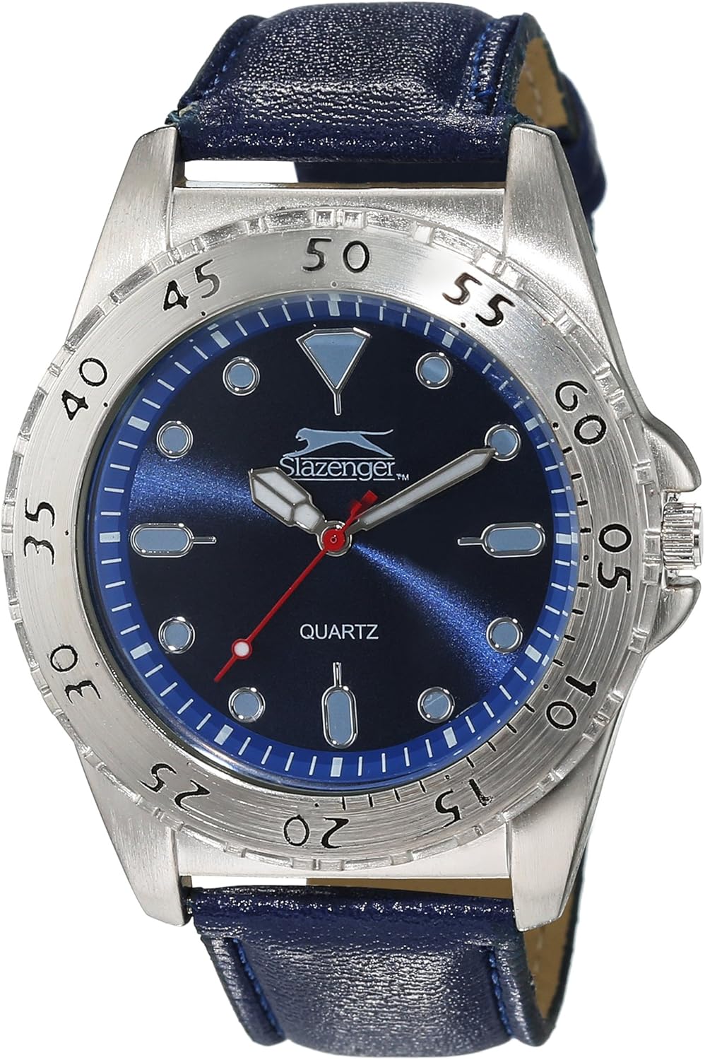 Slazenger Gents Sports Watch With Blue Dial: Amazon.co.uk: Watches