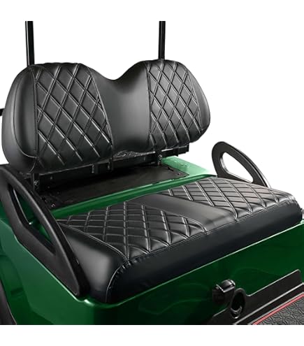 RHOX 4-Piece Fender Flare Kit For Club Car Tempo Golf Cart | 3" Wide Black Plastic (Hardware Sold Separately)
