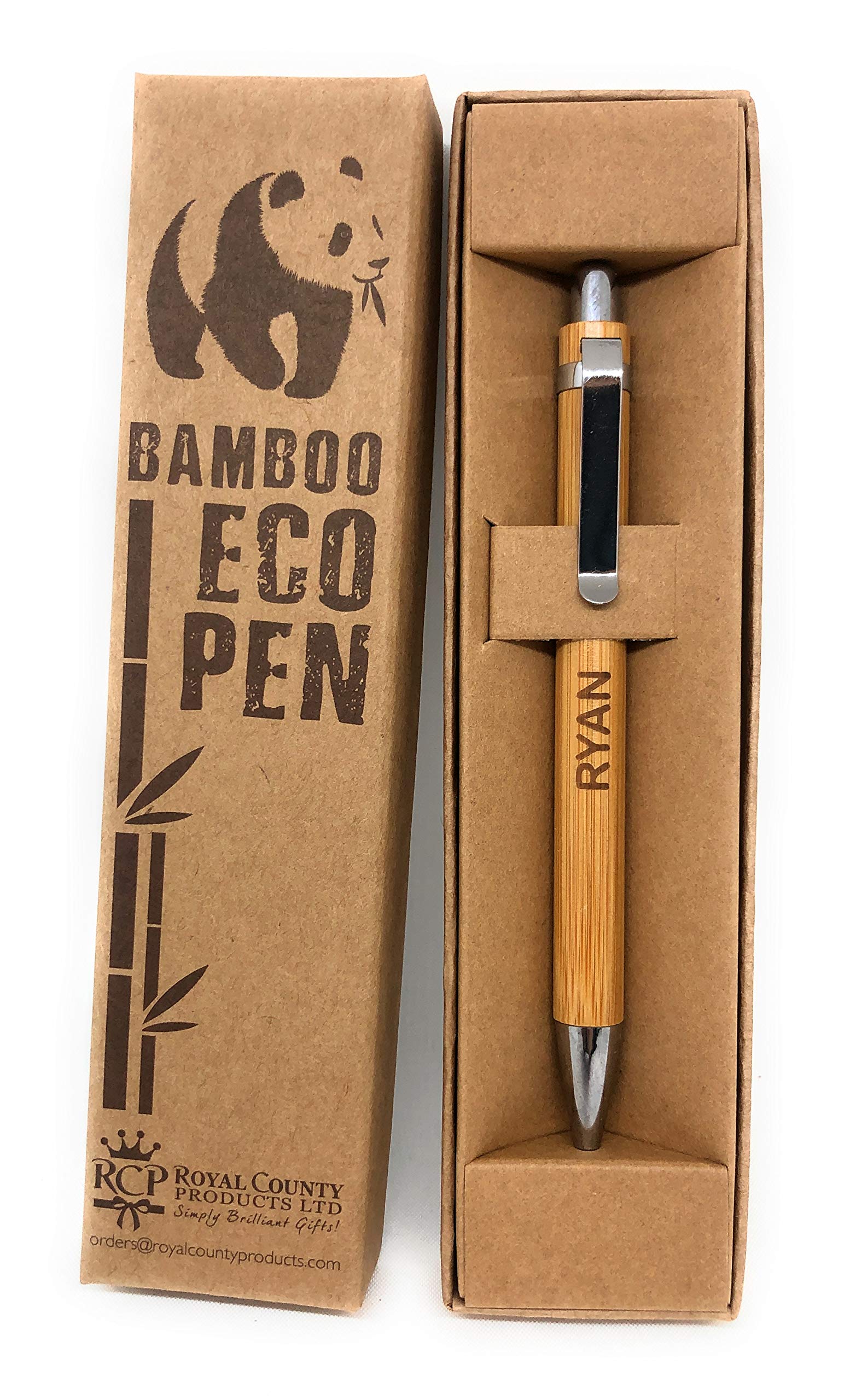 Royal County Personalised Bamboo Pens - Eco Friendly - Special Auntie PLEASE DO NOT USE THIS LISTING TO ORDER ANY OTHER NAME