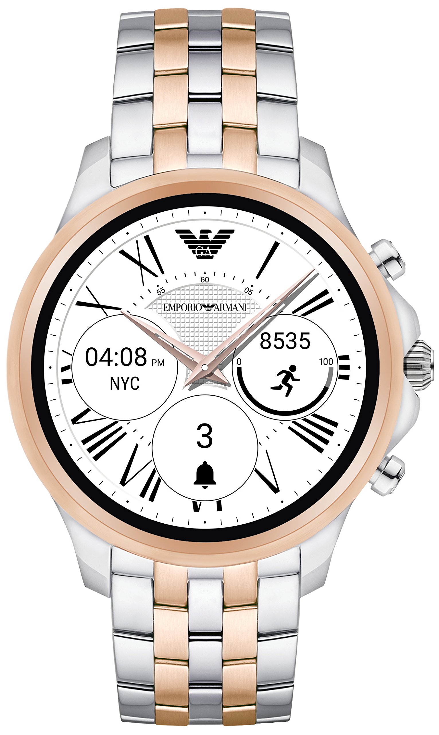 emporio armani touch screen watch