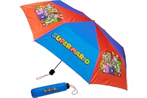 Get Trend Umbrella Kids Teens Foldable Windproof Compact Umbrella School Boys Girls Manual Adults Commuting Travel Gifts