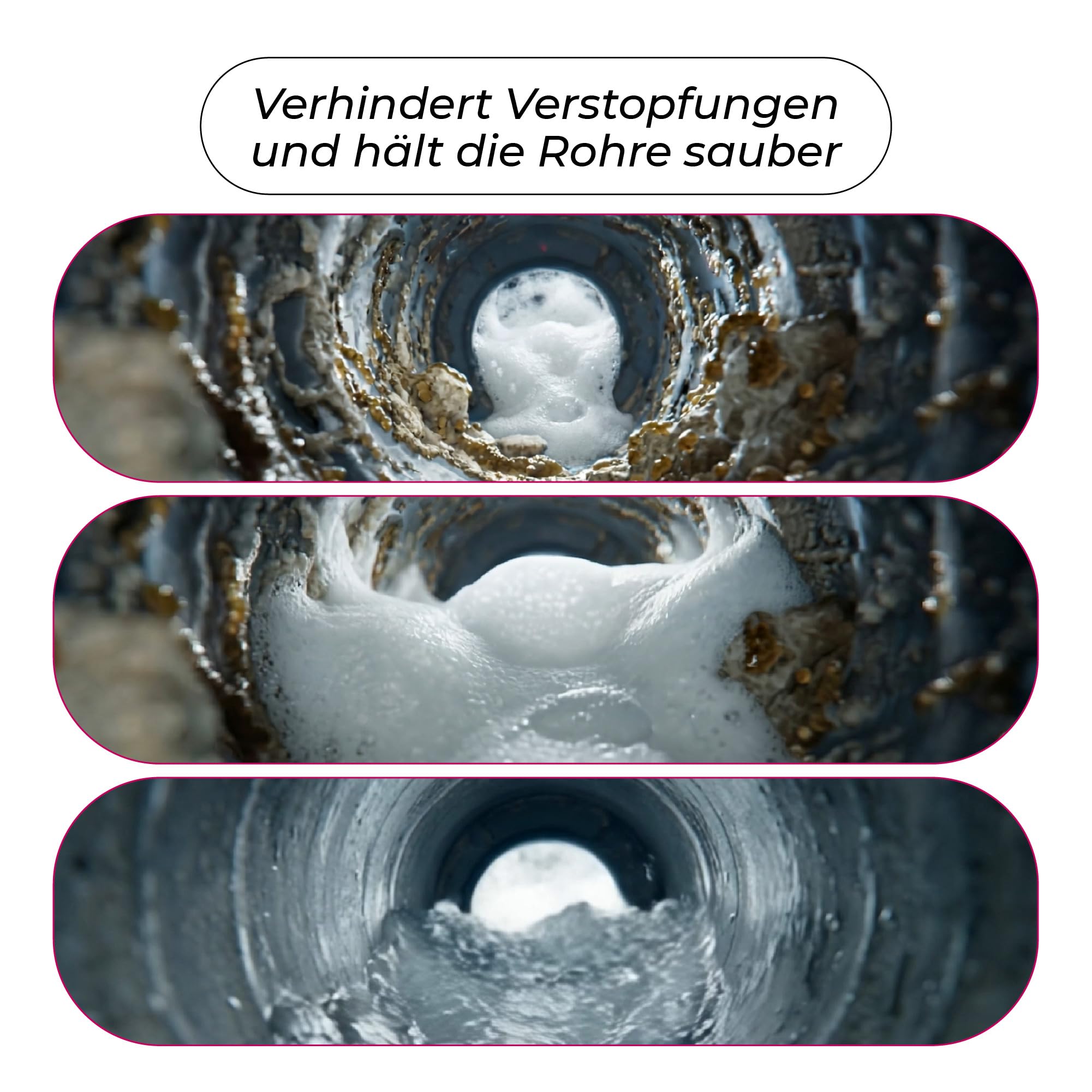 Cali-mex WC-Schaum und Abflussreiniger. Kalkentferner Urinsteinlöser - Reiniger f. Bidets, Urinale, Toiletten. 2kg 2