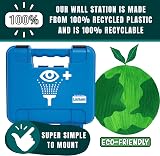 The Labsales Company I-Wash Double Eye Wash Kit Two 500ml Saline Eye Pads Wall view 4