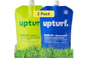 Spring Lawn Fertilizer Kit 2-Pack – Fast Green Up & Thicken Grass After Winter – Easy Hose-Attach Application – Covers 5,000 