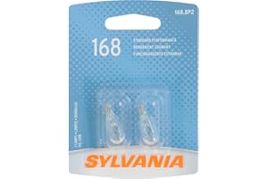 Sylvania 168.BP2 168 Basic Miniature Bulb, (Contains 2 Bulbs)