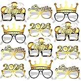 KatchOn, 2026 Glasses New Years - Pack of 12 | New Years Eve Party Supplies 2026 | Glasses for NYE Party Favors 2026 | Happy New Years Decorations 2026 | New Year Sunglasses 2026, NYE Photoprops