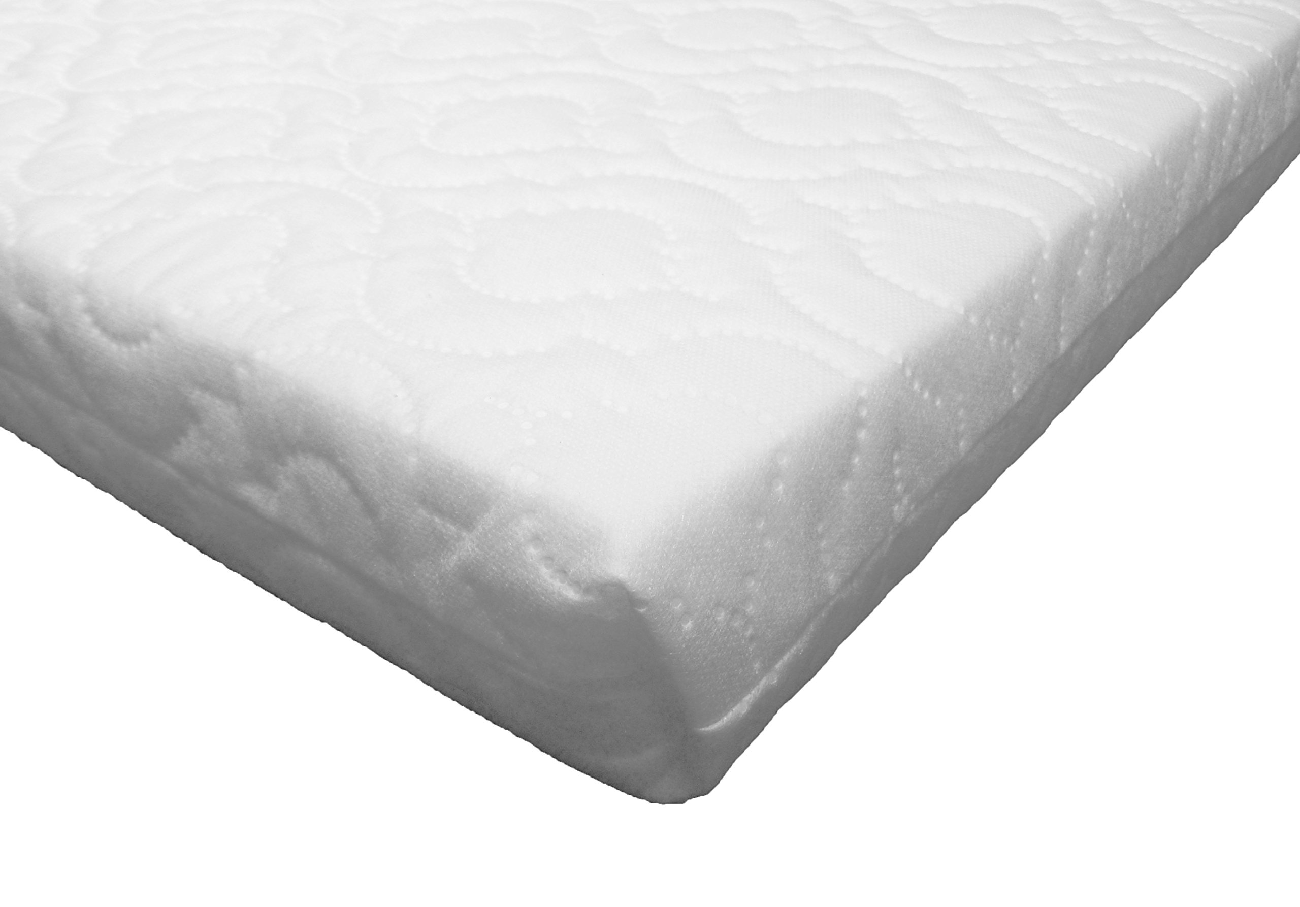 LAURA Extra Thick 95x65cm Travel Cot Mattress 7cm Thick So More Comfy