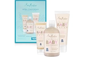 SheaMoisture Baby Gift Set Gift Sets Perfect For New Moms Oat Milk & Rice Water Hypoallergenic