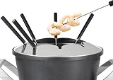 Princess 173100 Bamboo Fondue Set Premium Cast Aluminium 1.5L 8 Person view 8