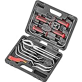 Kauplus Brake Service Kit, 14-Piece Professional Drum Brake Tool Set w/Brake Lining Gauge&hellip;