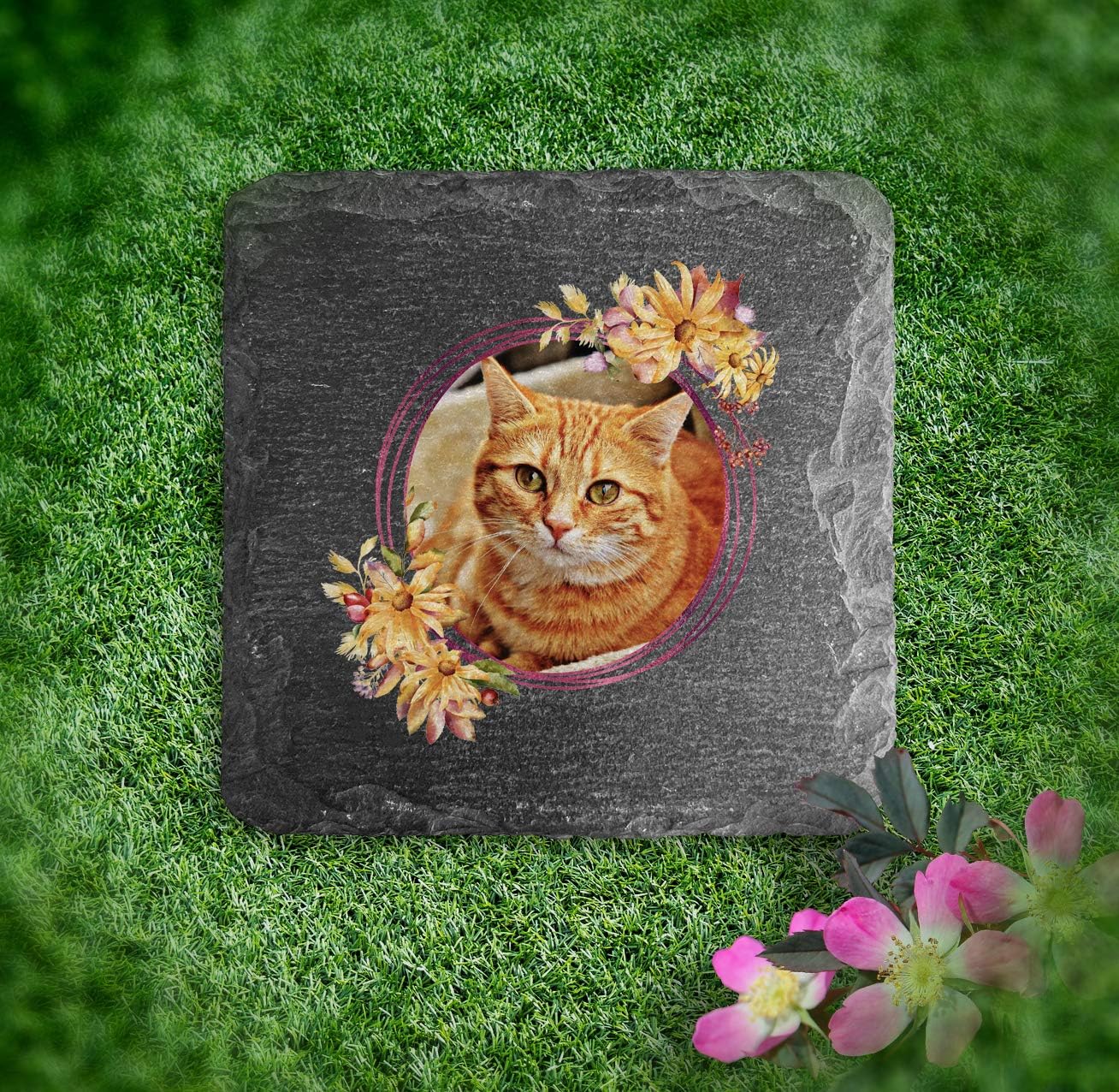 Targa Memoriale Personalizzata Per Animali Domestici - Pietra Da Giardino Segnaposto Per Cane E Gatto - Personal Gifts UK