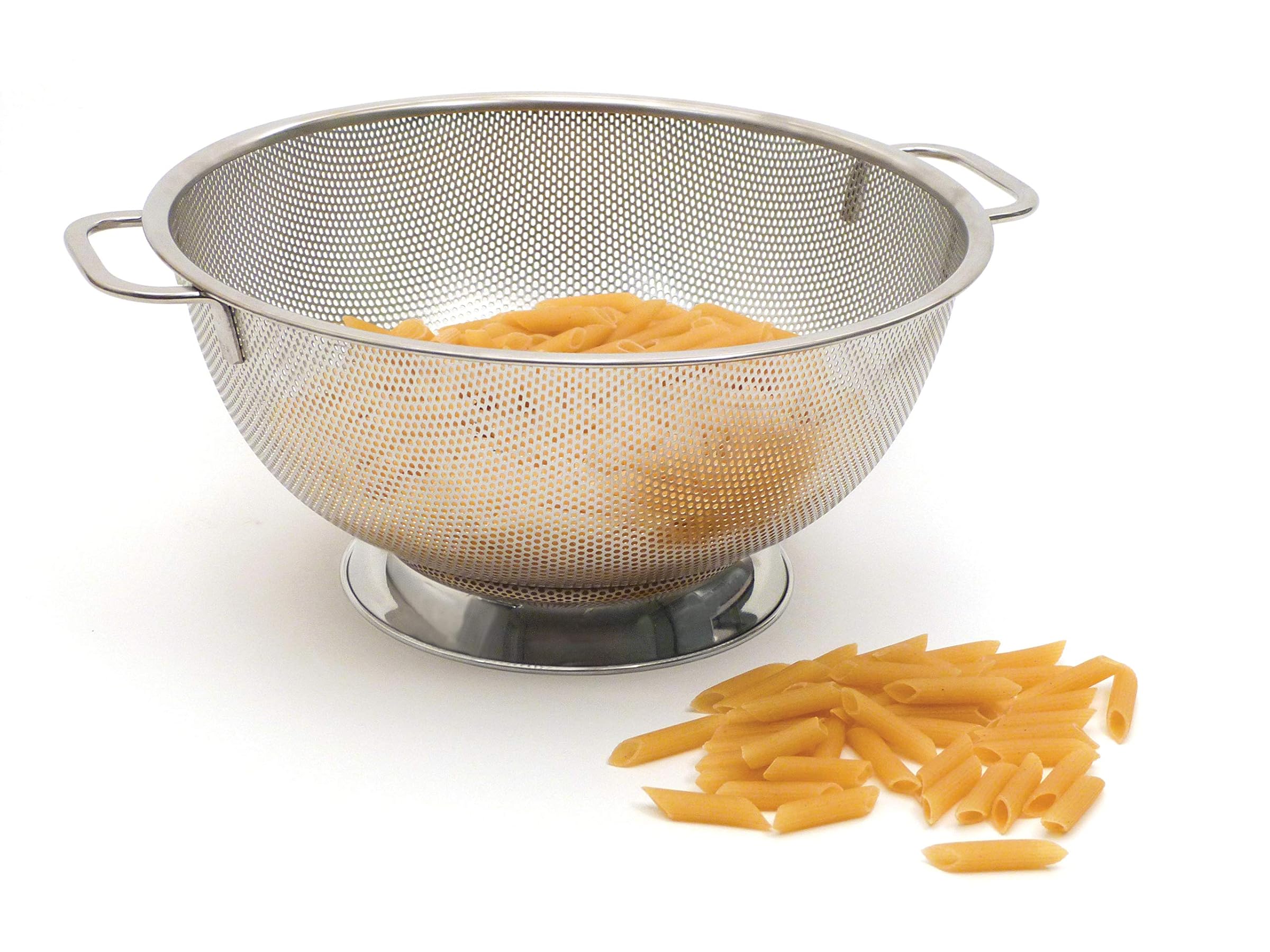 RSVP 3 QT Colander/Strainer Salad Vegetable Washer Pasta Drainer Stainless Steel