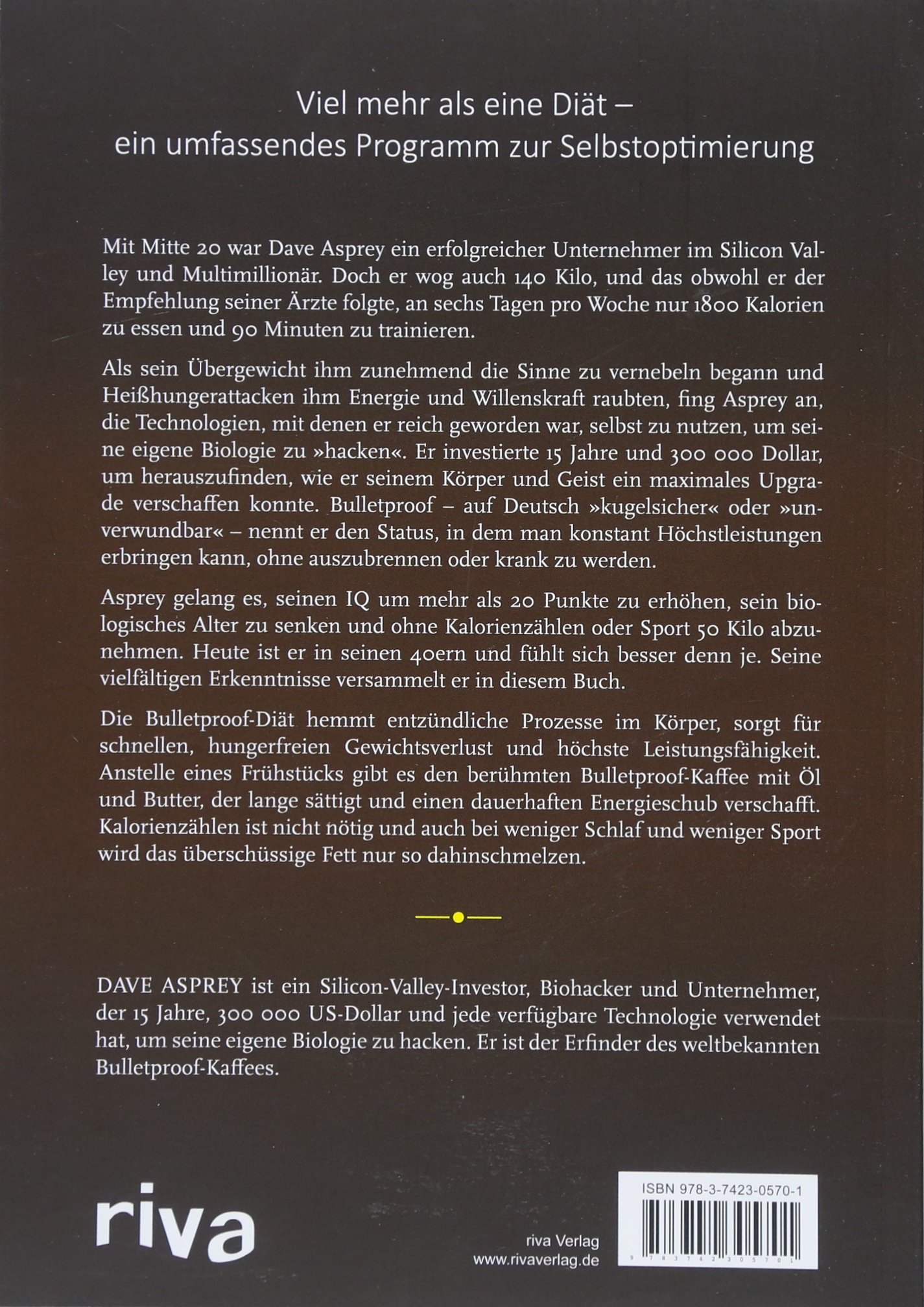 [- Die Bulletproof-Diät: Verliere bis zu einem Pfund pro Tag, ohne zu hungern, und erlange dei