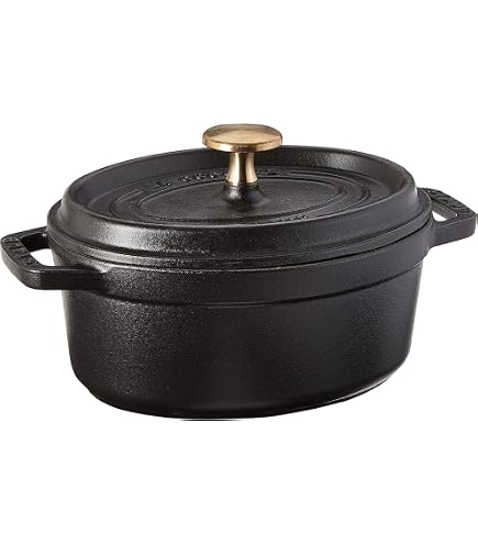 Amazon.com: staub La Cocotte Oval 40500-111 Mini Pico Cocotte Oval