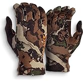 First Lite Aerowool Touch Liner Merino Wool Glove - Lightweight, Touchscreen Compatible Camo Hunting Gloves
