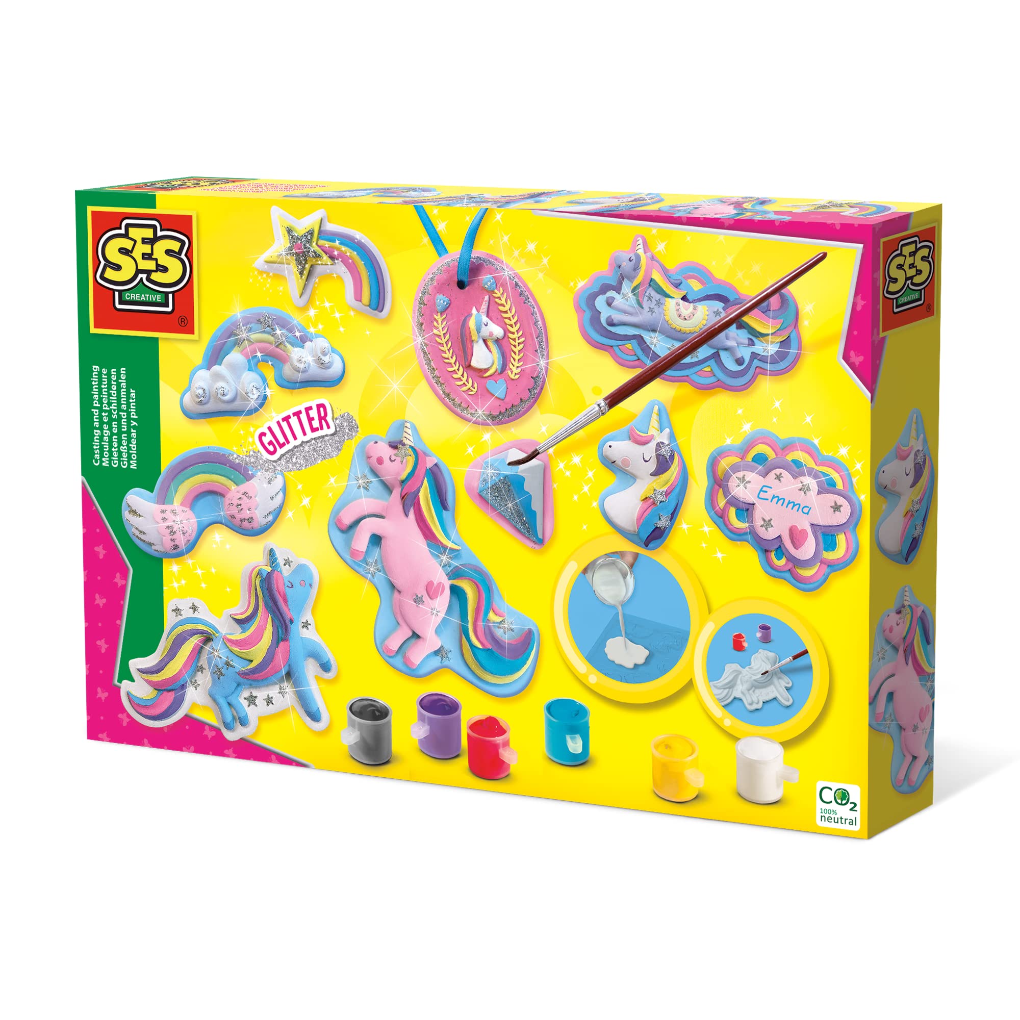 SES Creative 01359 Casting and Painting Unicorns Figure, Mixed — image 1