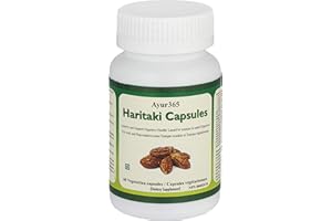Ayur365 Haritaki Capsules 60 ct. Two Months Supply