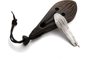 Jew's harp with case jaw harp mouth harp mondharp maultrommel by Dmitry Glazyrin"Scythian" with cedar case"Meteorite"