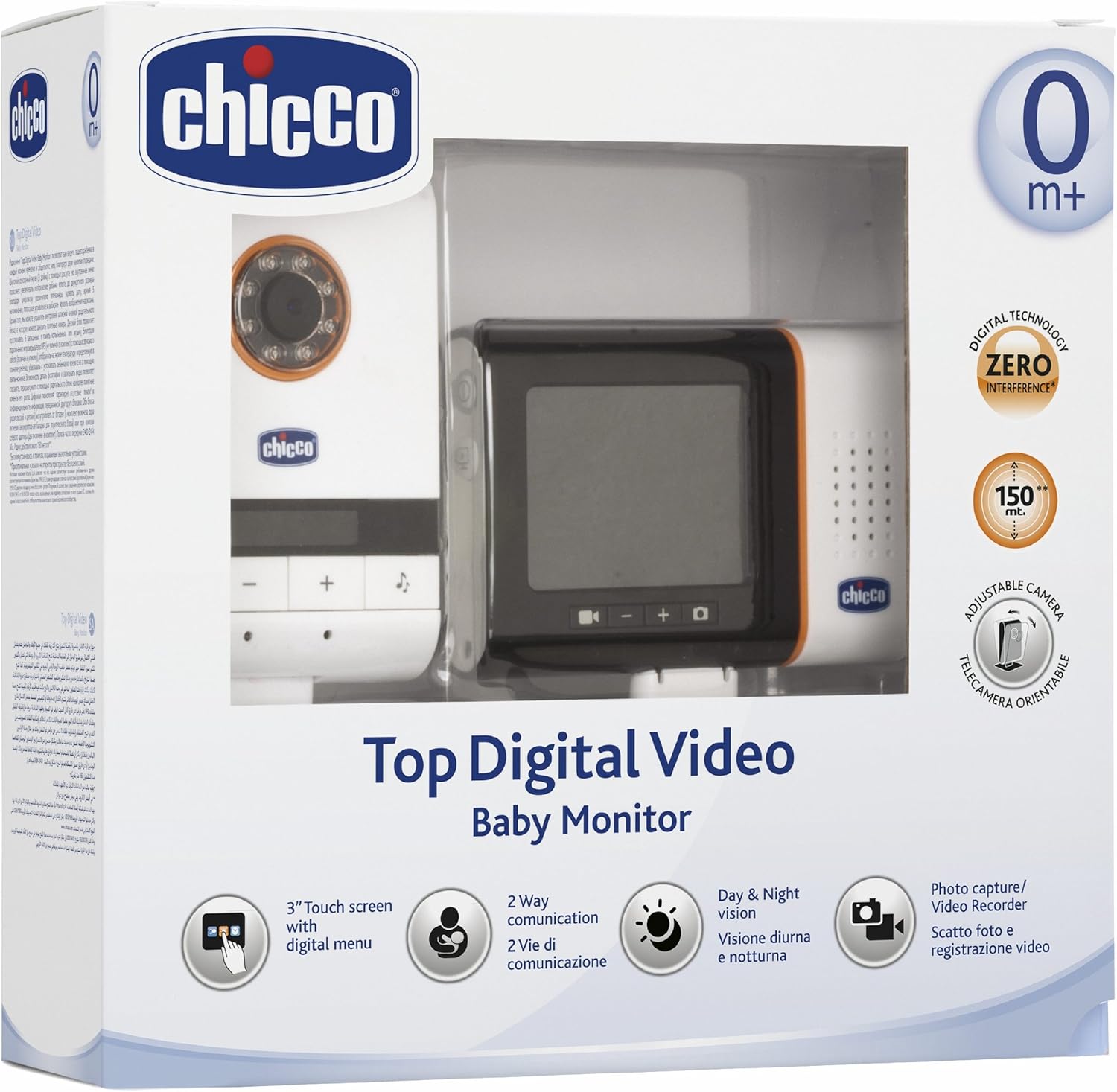 chicco top digital video baby monitor