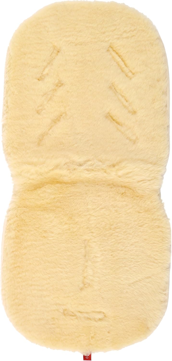 Kaiser 35 x 80cm Stroller Liner Medical Sheepskin, Yellow, 13.8 x 31.5 inches